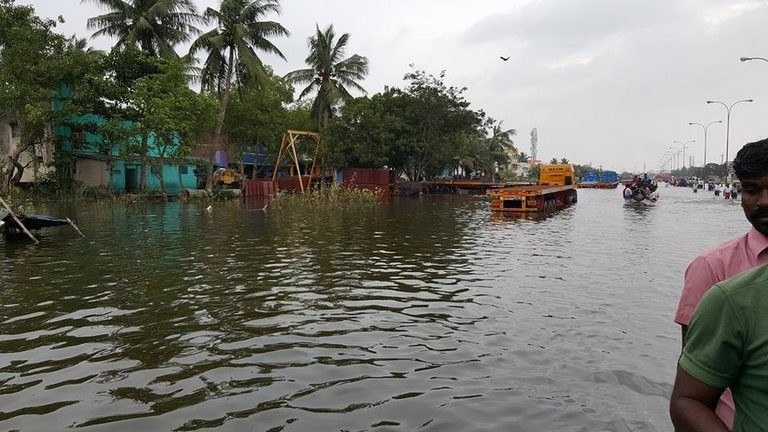 Vishal Supplying Food Packets and Water - 1 / 24 photos