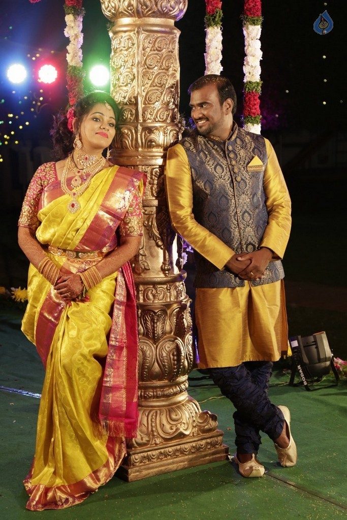 Writer Thota Prasad Daughter Wedding Reception Photos - 11 / 38 photos