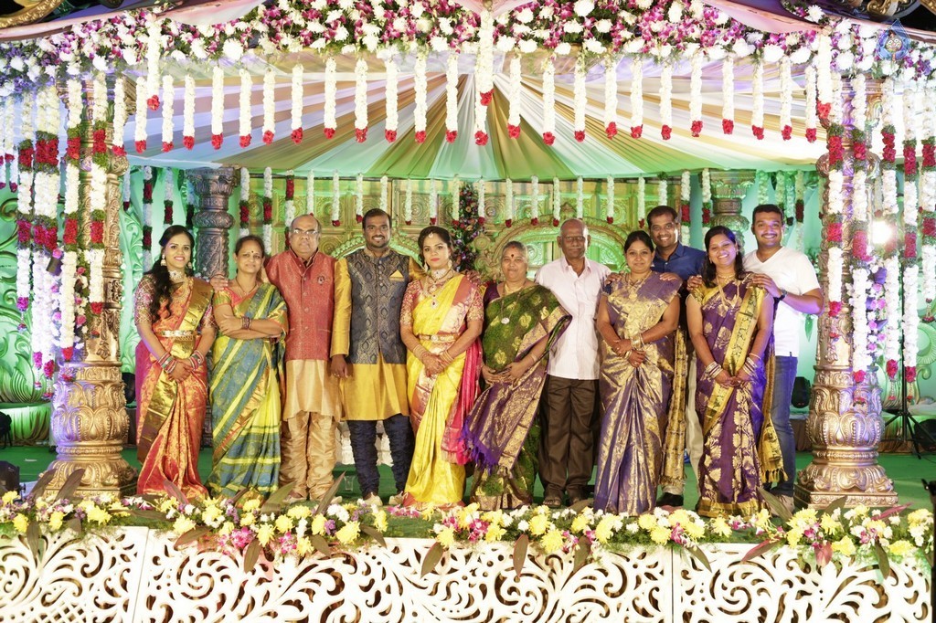 Writer Thota Prasad Daughter Wedding Reception Photos - 22 / 38 photos