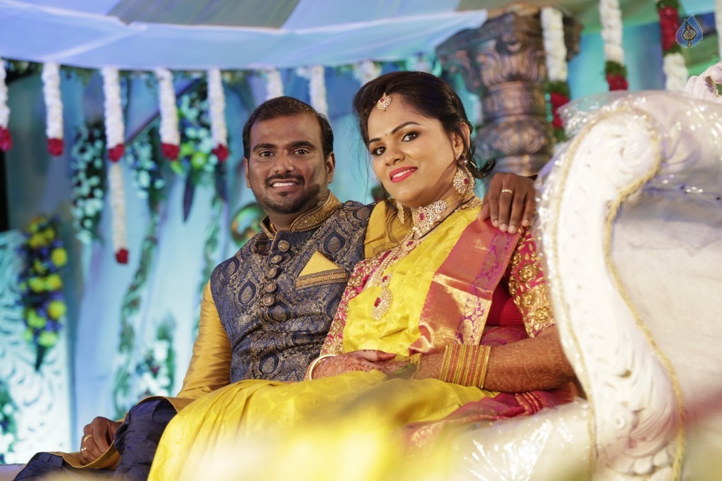 Writer Thota Prasad Daughter Wedding Reception Photos - 26 / 38 photos