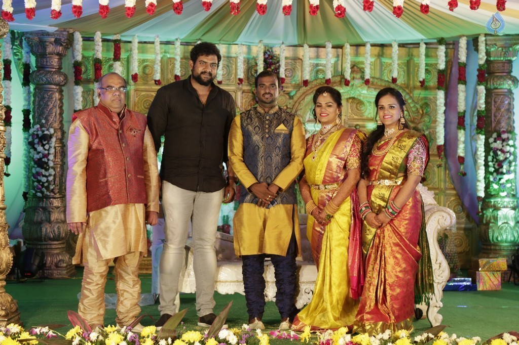 Writer Thota Prasad Daughter Wedding Reception Photos - 27 / 38 photos