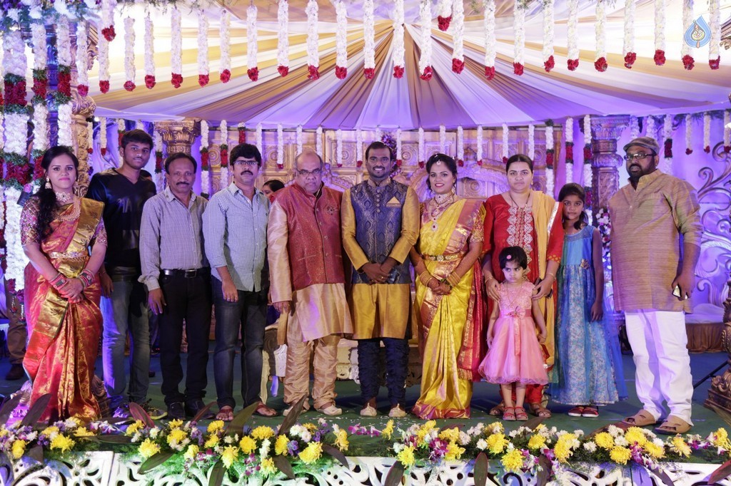 Writer Thota Prasad Daughter Wedding Reception Photos - 30 / 38 photos