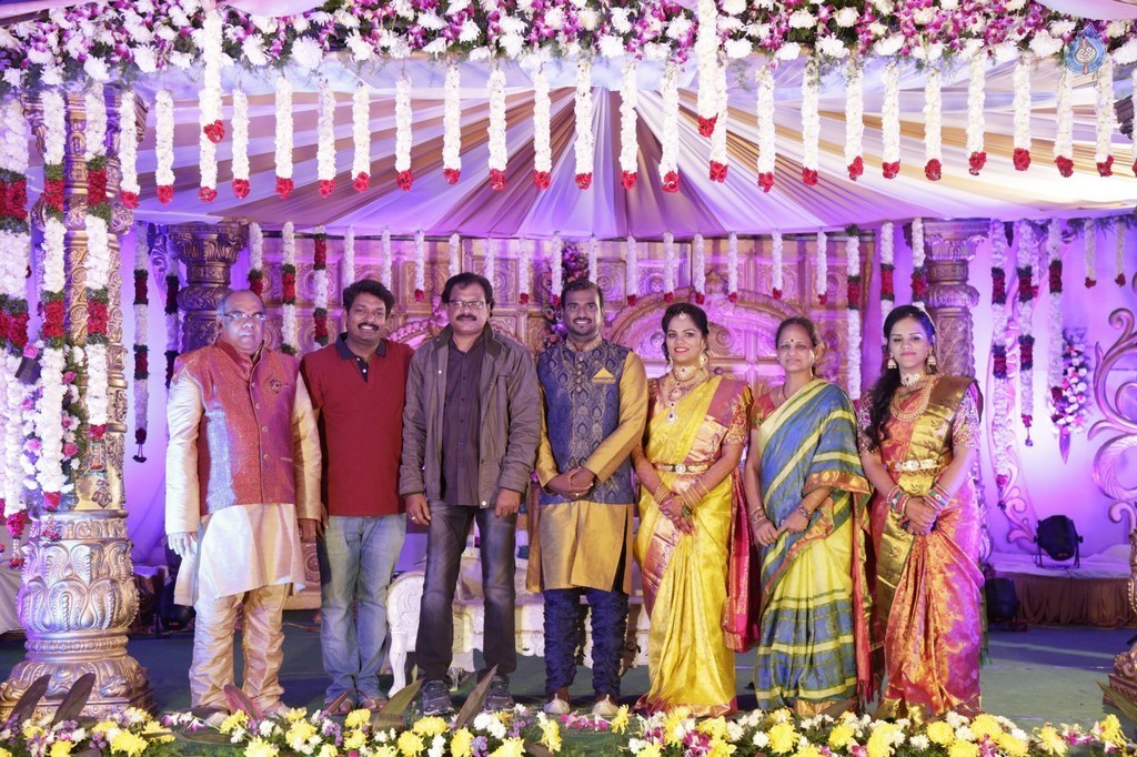 Writer Thota Prasad Daughter Wedding Reception Photos - 33 / 38 photos