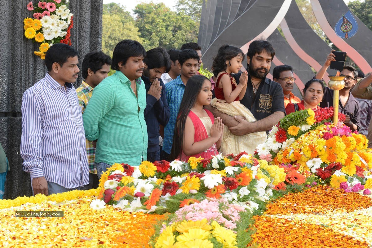 YVS Chowdary Visits NTR Ghat - 41 / 52 photos