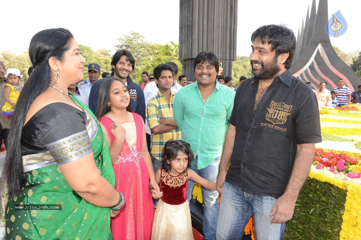 YVS Chowdary Visits NTR Ghat - 42 / 52 photos