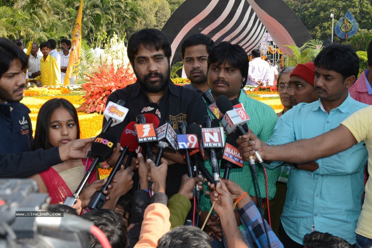 YVS Chowdary Visits NTR Ghat - 44 / 52 photos