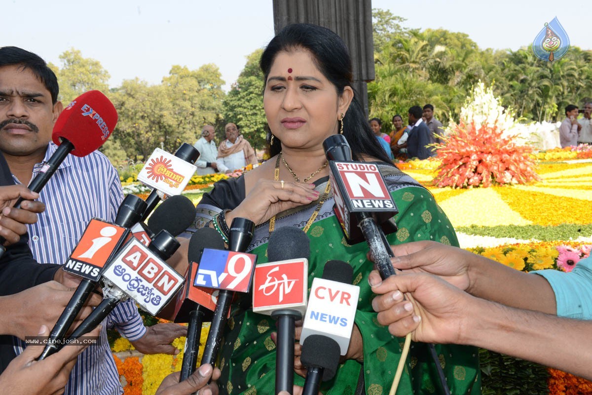YVS Chowdary Visits NTR Ghat - 47 / 52 photos