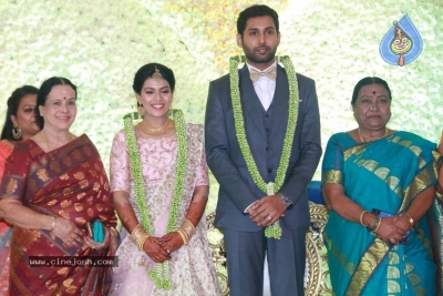 Aadhav Kannadasan - Vinodhnie Wedding Reception Photos - 3 of 21