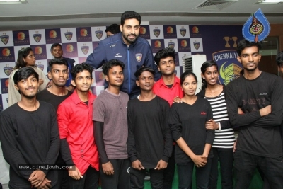 Abhishek Bachchan Launched Chennaiyin FC Soccer School - 15 of 29