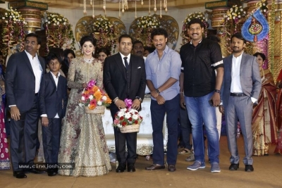 Abinesh Elangovan and Nandhini Wedding Reception - 8 of 42