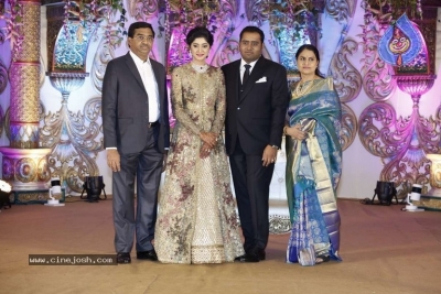 Abinesh Elangovan and Nandhini Wedding Reception - 11 of 42