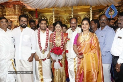Abinesh Elangovan and Nandhini Wedding Reception - 14 of 42
