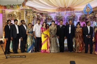 Abinesh Elangovan and Nandhini Wedding Reception - 17 of 42