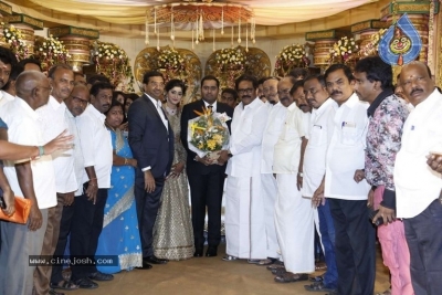 Abinesh Elangovan and Nandhini Wedding Reception - 35 of 42