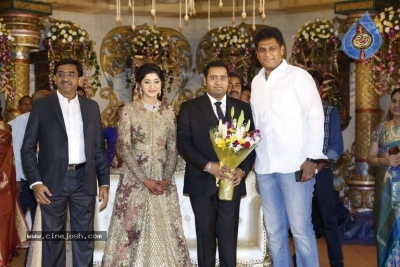 Abinesh Elangovan and Nandhini Wedding Reception - 40 of 42