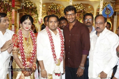 Abinesh Elangovan and Nandhini Wedding Reception - 41 of 42