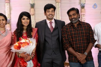 Actor Ashwin and Sonali Wedding Reception - 6 of 42