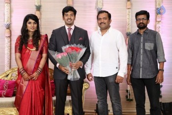 Actor Ashwin and Sonali Wedding Reception - 16 of 42