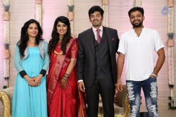 Actor Ashwin and Sonali Wedding Reception - 24 of 42