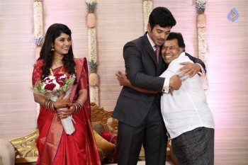 Actor Ashwin and Sonali Wedding Reception - 25 of 42