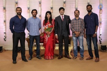 Actor Ashwin and Sonali Wedding Reception - 27 of 42