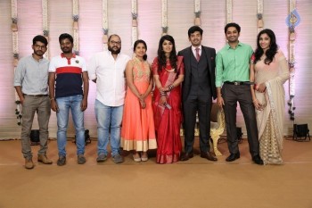 Actor Ashwin and Sonali Wedding Reception - 30 of 42