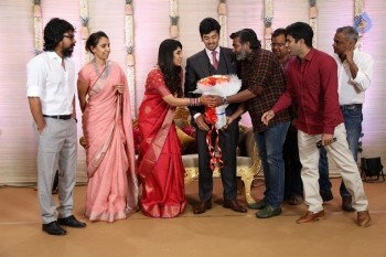 Actor Ashwin and Sonali Wedding Reception - 33 of 42