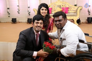 Actor Ashwin and Sonali Wedding Reception - 35 of 42