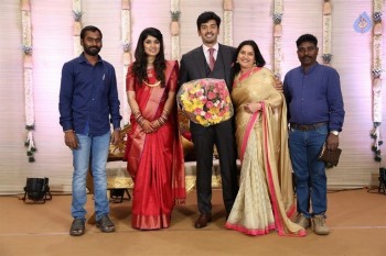 Actor Ashwin and Sonali Wedding Reception - 39 of 42