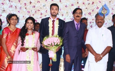 Actor Mano Bala Son Harish-Priya Wedding Reception - 25 of 57