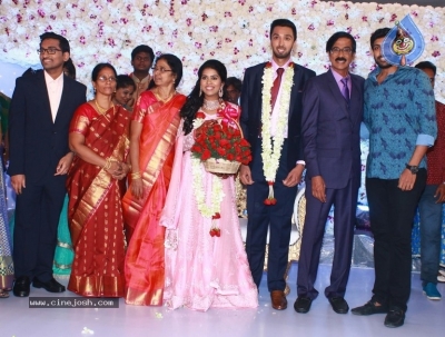 Actor Mano Bala Son Harish-Priya Wedding Reception - 26 of 57