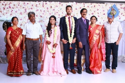 Actor Mano Bala Son Harish-Priya Wedding Reception - 9 of 57