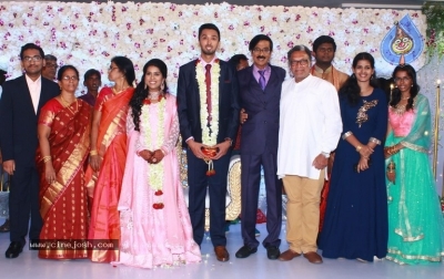 Actor Mano Bala Son Harish-Priya Wedding Reception - 10 of 57