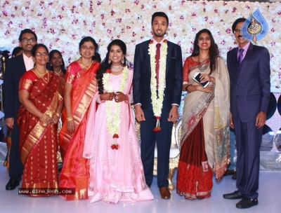 Actor Mano Bala Son Harish-Priya Wedding Reception - 60 of 57