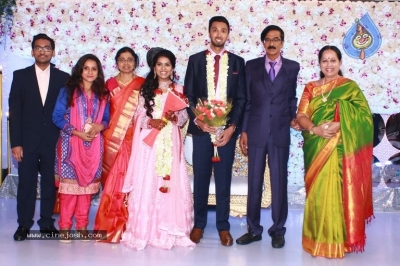 Actor Mano Bala Son Harish-Priya Wedding Reception - 51 of 57