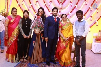 Actor Nakul Wedding Reception Photos - 1 of 61