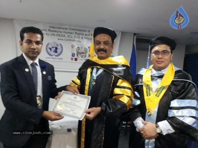 Actor Naresh Got His Excellency Award Form United Nations - 3 of 12