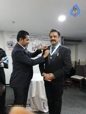 Actor Naresh Got His Excellency Award Form United Nations - 5 of 12