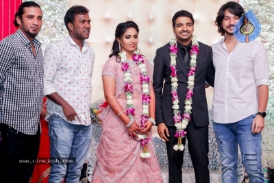 Actor Sathish - Sindhu Wedding Reception Stills - 27 of 105