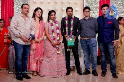 Actor Sathish - Sindhu Wedding Reception Stills - 32 of 105