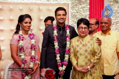 Actor Sathish - Sindhu Wedding Reception Stills - 36 of 105