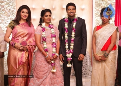 Actor Sathish - Sindhu Wedding Reception Stills - 47 of 105