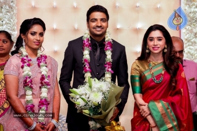 Actor Sathish - Sindhu Wedding Reception Stills - 54 of 105