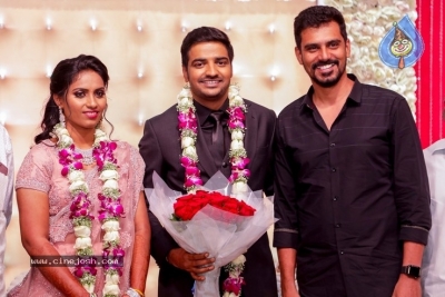 Actor Sathish - Sindhu Wedding Reception Stills - 55 of 105