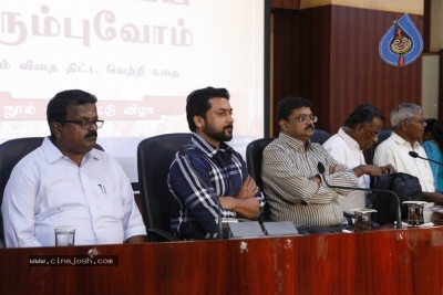 Actor Suriya At Aram Seiyya Virumbu Book Release - 7 of 9