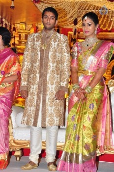 Adiseshagiri Rao Son Wedding Photos 1 - 14 of 88