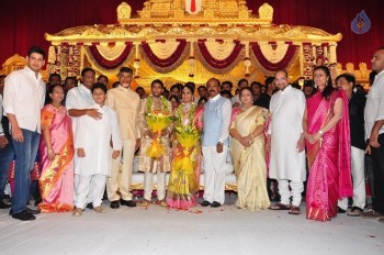 Adiseshagiri Rao Son Wedding Photos 2 - 58 of 128