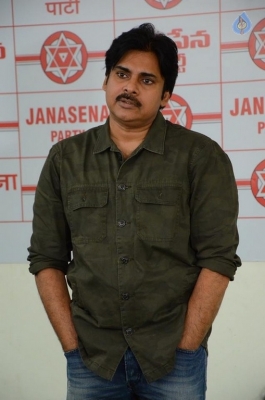 AGRI BSC Students Meets Pawan Kalyan - 10 of 21