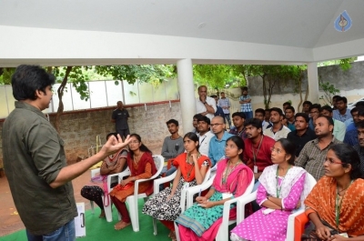 AGRI BSC Students Meets Pawan Kalyan - 15 of 21