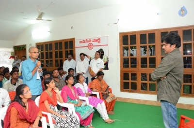 AGRI BSC Students Meets Pawan Kalyan - 21 of 21